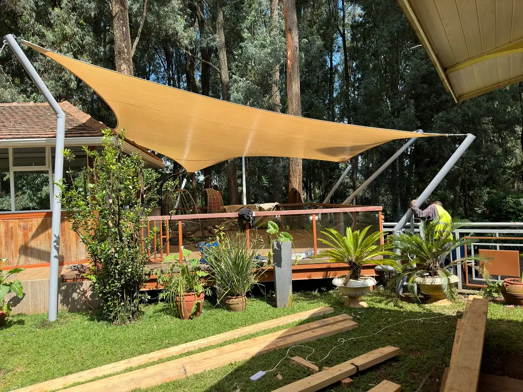 Shade Sails Designs in Kenya