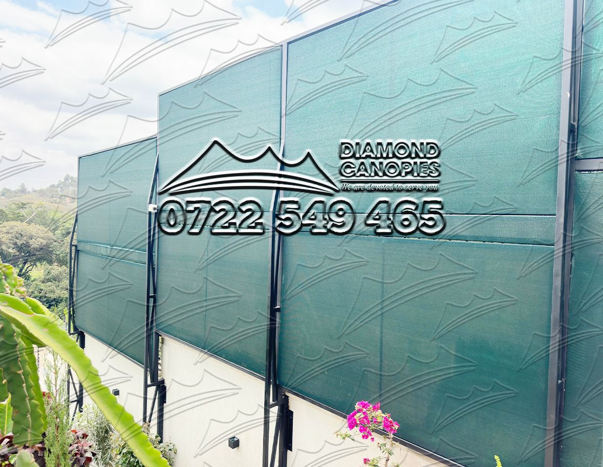 privacy screen fence installation Kenya