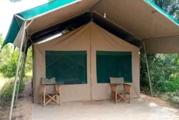 Tents in Kenya