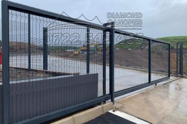 Automated Sliding Gate Installation