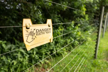 Wall Top Electric Fence Installation