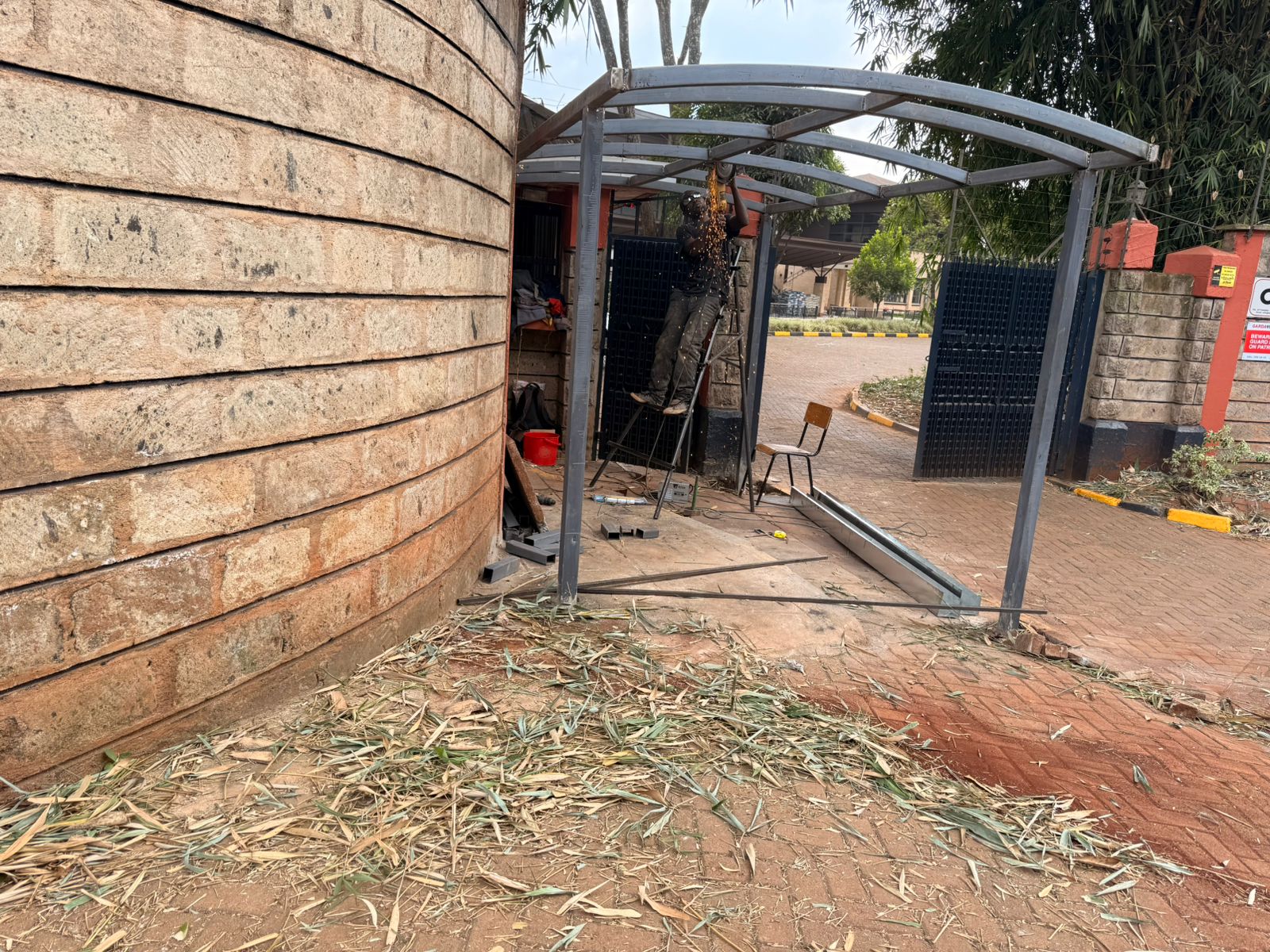 Waterproof Car Shade Nets Installation in Kenya
